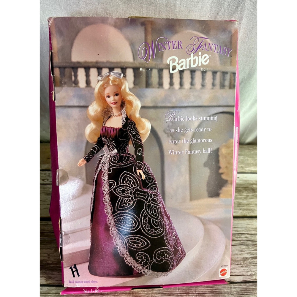 NEW 1996 BARBIE WINTER FANTASY - Picture 4 of 7